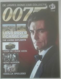 De James Bond Car Collectie 67 [Land Rover Lightweight / The Living Daylights]