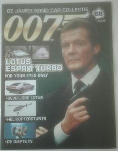 De James Bond Car Collectie 68 [Lotus Esprit Turbo / For Your Eyes Only]