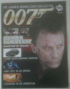 De James Bond Car Collectie 70 [Daimler Super Eight / Quantum of Solace]