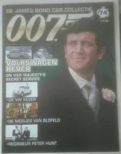 De James Bond Car Collectie 74 [Volkswagen Kever / On Her Majesty’s Secret Service]