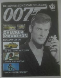 De James Bond Car Collectie 77 [Checker Marathon / Live And Let Die]