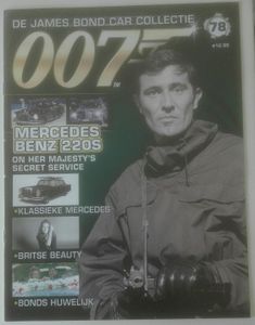 De James Bond Car Collectie 78 [Mercedes Benz 220S / On Her Majesty’s Secret Service]