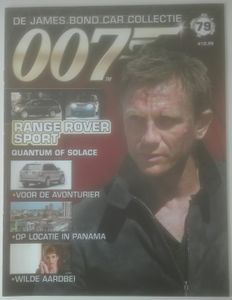 De James Bond Car Collectie 79 [Range Rover Sport / Quantum of Solace]