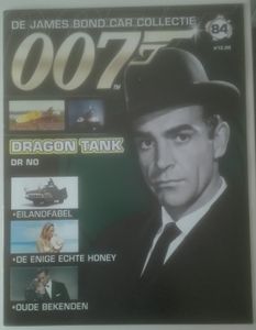 De James Bond Car Collectie 84 [Dragon Tank / Dr. No]