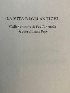 La vita degli Antichi - n. 01 - L'uomo romano