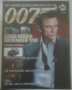 De James Bond Car Collectie 85 [Land Rover Defender 110 / Casino Royale]