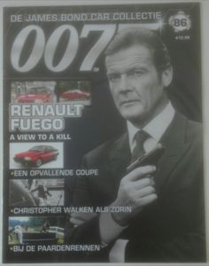 De James Bond Car Collectie 86 [Renault Fuego / A View To A Kill]