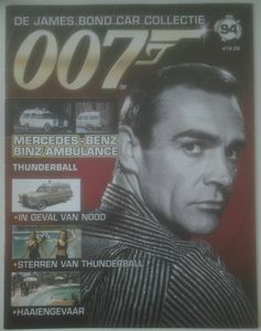 De James Bond Car Collectie 94 [Mercedes-Benz Binz Ambulance / Thunderball]