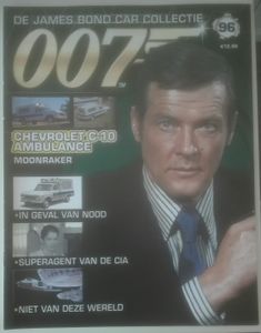 De James Bond Car Collectie 96 [Chevrolet C-10 Ambulance / Moonraker]