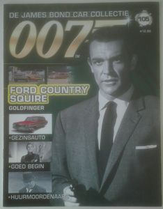 De James Bond Car Collectie 105 [Ford Country Squire / Goldfinger]