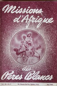 Missions d'Afrique des Pères Blancs - Vol. 43, No.5