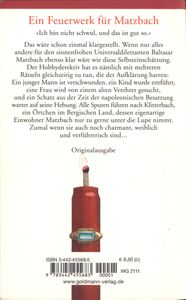 Ein Feuerwerk für Matzbach