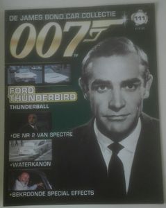 De James Bond Car Collectie 111 [Ford Thunderbird / Thunderball]