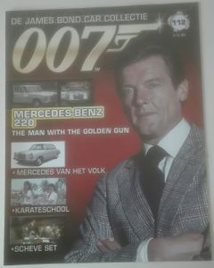 De James Bond Car Collectie 112 [Mercedes-Benz 220 / The Man With The Golden Gun]