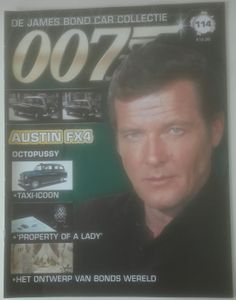 De James Bond Car Collectie 114 [Austin FX4 / Octopussy]