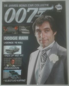 De James Bond Car Collectie 125 [Dodge Ram / Licence To Kill]