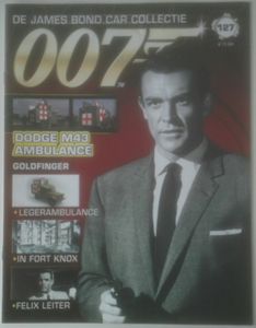 De James Bond Car Collectie 127 [Dodge M43 Ambulance / Goldfinger]