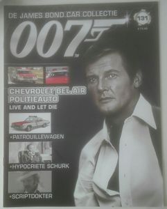 De James Bond Car Collectie 131 [Chevrolet Bel Air Politieauto / Live And Let Die]