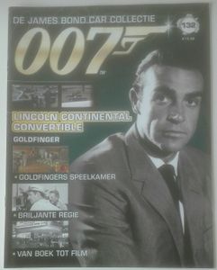 De James Bond Car Collectie 132 [Lincoln Continental Convertible / Goldfinger]