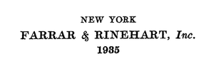 Farrar & Rinehart, Inc.