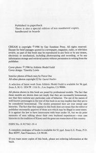 Cream: True Homosexual Experiences from S.T.H. Writers, Volume 7