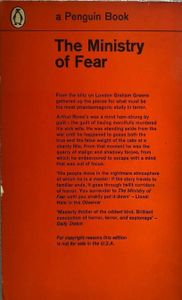 The Ministry of Fear