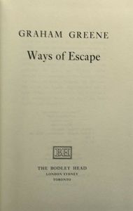 Ways of Escape