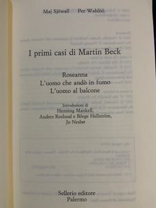 I primi casi di Martin Beck