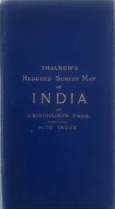 Thacker’s Reduced Survey Map of India