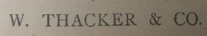 W. Thacker & Co.