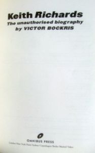 Keith Richards: The Unauthorised Biography