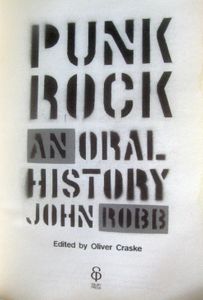 Punk Rock: An Oral History