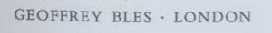 Geoffrey Bles Ltd.