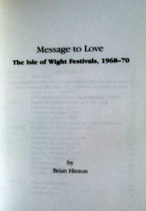 Message to Love: The Isle of Wight Festival, 1968-1969-1970