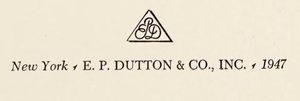 E. P. Dutton & Co., Inc.
