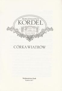 Córka Wiatrów