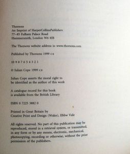 Head-On: Memories of the Liverpool Punk-scene and the Story of The Teardrop Explodes (1976-82) / Repossessed: Shamanic Depressions in Tamworth & London (1983-89)