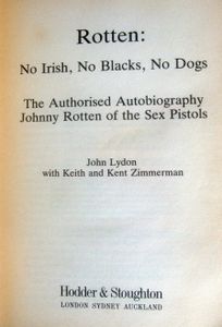 Rotten: No Irish, No Blacks, No Dogs