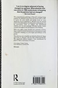 The Basic Writings of Bertrand Russell