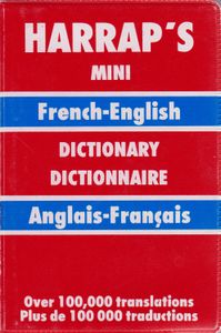 Harrap's Mini French-English Dictionary = Dictionnaire anglais/français