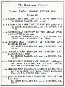 Sketch-map Histories