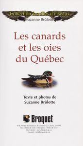 Les canards et les oies du Québec