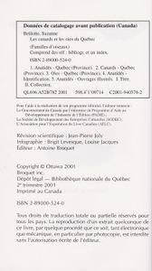 Les canards et les oies du Québec