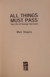 All Things Must Pass: The Life of George Harrison