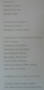 Kunstwerk (Nummer 1 - Februari/Maart 1995)