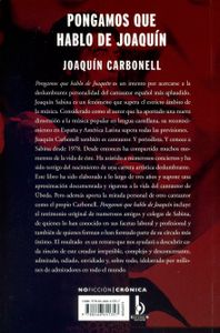 Pongamos Que Hablo de Joaquín. Una Mirada Personal Sobre Joaquín Sabina