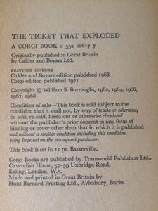 The Ticket That Exploded