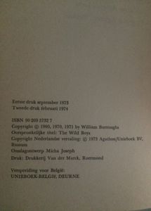 Wilde Jongens: Een Dodenboek