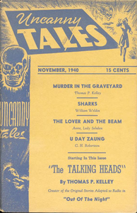 Uncanny Tales, November 1940