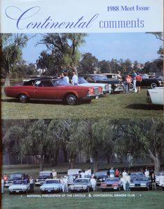Continental Comments - 1988 Meet Issue
